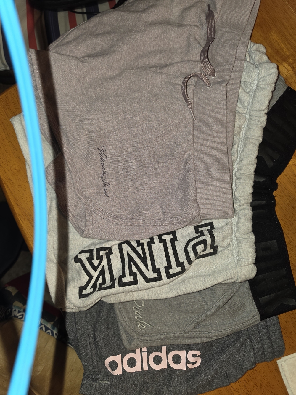 Bundle Of 4 PJ Shorts. Victoria Secret, PINK, & Adidas